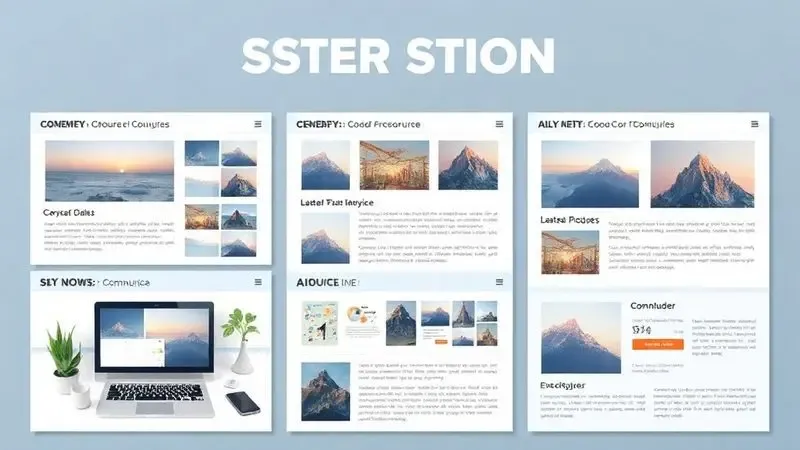 Ilustração de composição de cartaz com hierarquia visual e elementos gráficos