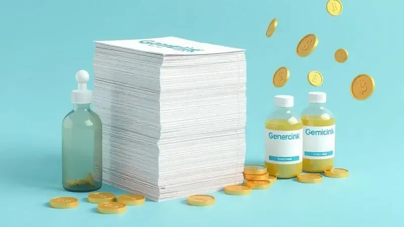 Renderização 3D estilizada simbolizando o custo-benefício e economia de insumos na produção de transfer.