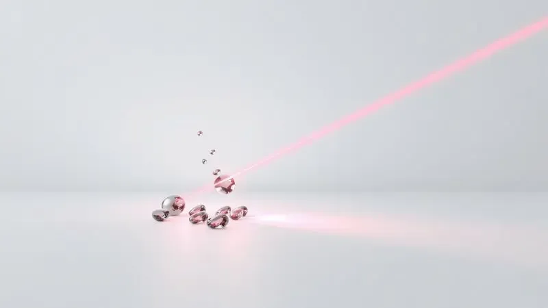 Representação conceitual das tecnologias de impressão jato de tinta e laser para produção de adesivos.