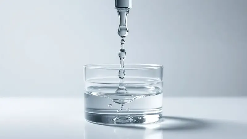 Ilustração de um reservatório de tinta sendo preenchido, simbolizando o sistema de tanque de tinta e economia.