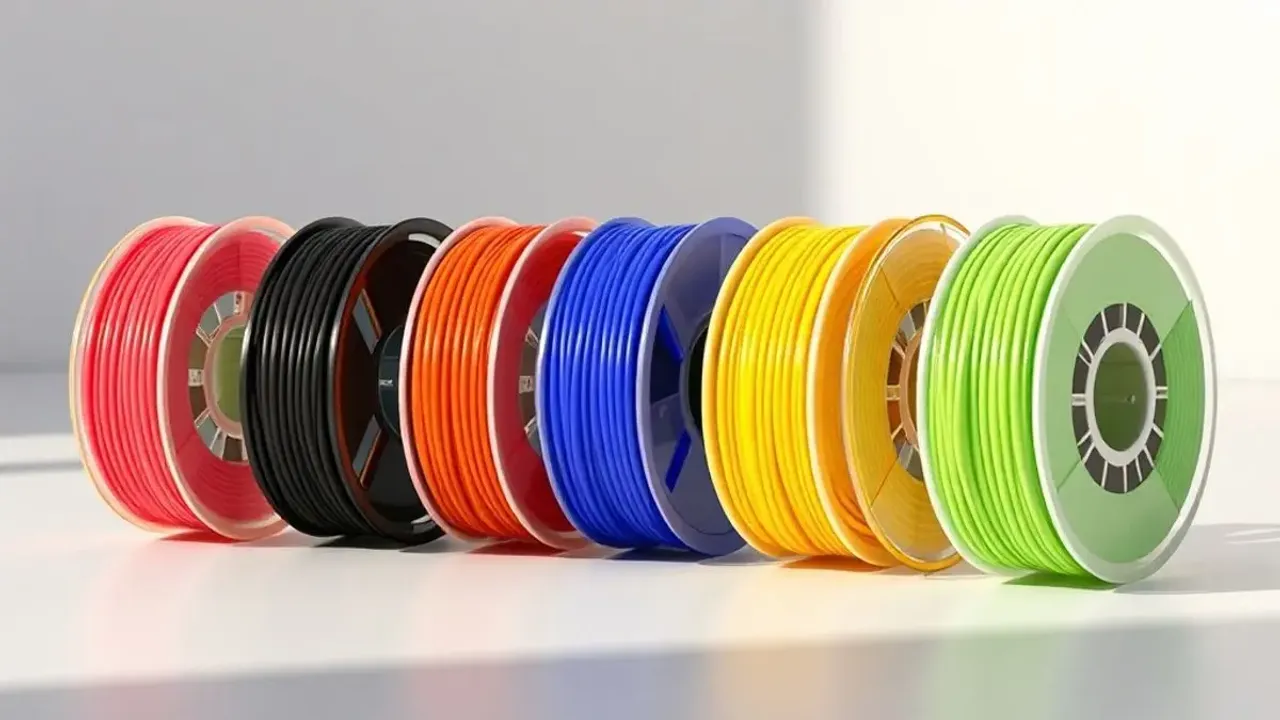 7 Materiais e Dicas para Escolher o Filamento Ideal de Impressora 3D (Guia 2025)