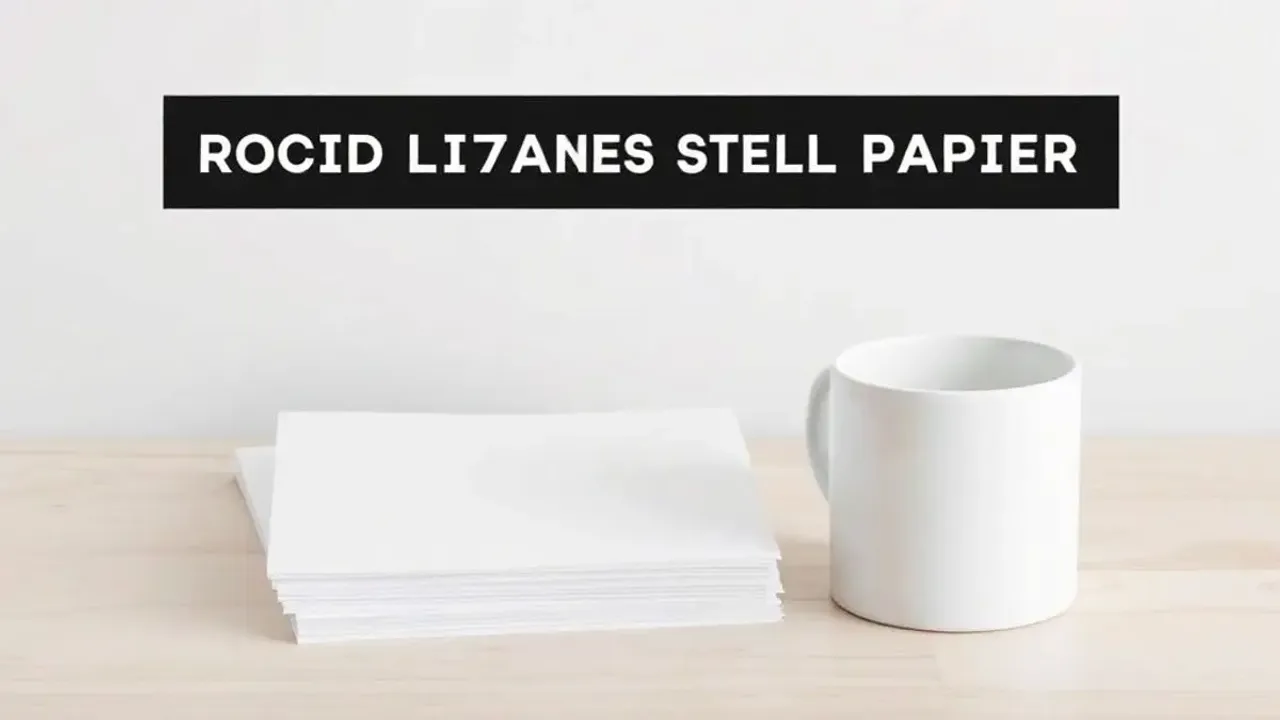 Papel Transfer Laser Rígido: Guia com 6 Tipos e Opções para 2025