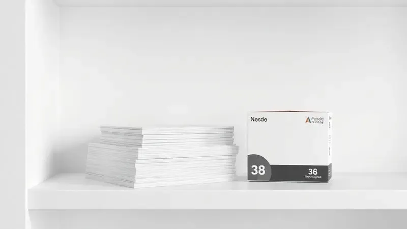 Representação organizada de suprimentos para manutenção e durabilidade de impressões fotográficas.