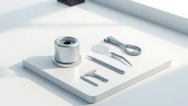 Ilustração técnica de ferramentas de manutenção e bico de extrusora representando solução de problemas.