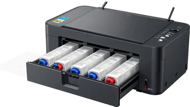 Métodos preventivos para evitar entrada de ar no sistema de tinta da impressora