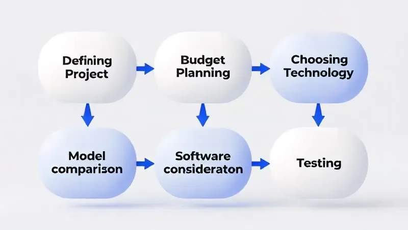 Processo de seleção em seis etapas para escolher impressora 3D ideal