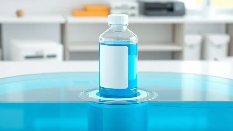 Renderização conceitual de um sistema de recarga de tinta por encaixe perfeito e sem derramamento em um tanque de impressora.