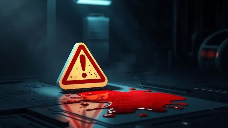 Ilustração conceitual de alerta sobre o perigo de usar ferramentas inadequadas em componentes eletrônicos sensíveis.