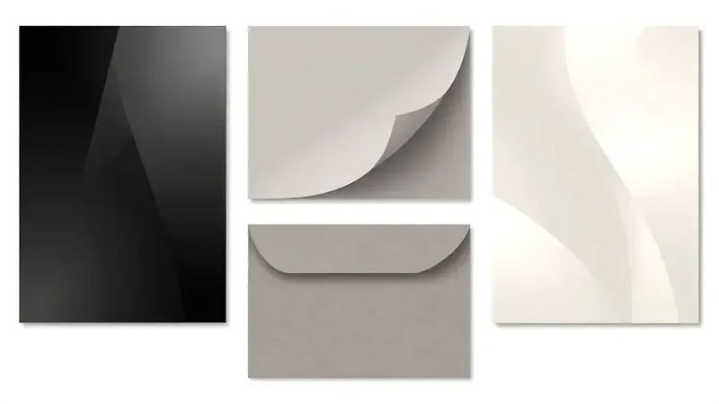 Tipos de papel para impressão de pôsteres: glossy, matte, satin e cardstock