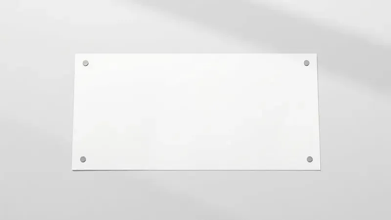 Renderização 3D mostrando um decalque nítido e sem borrões, destacando a eficiência da tecnologia térmica.